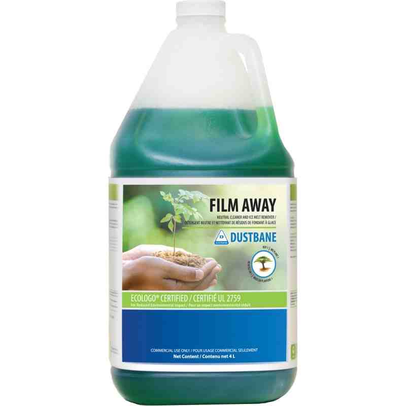 DUSTBANE  Film Away Neutral Detergent and Ice Melt Remover Container Size: 4 L - [DefendUse.com] - 51440 - Floor Cleaners