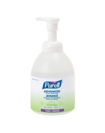 Purell 579104CAN00 Advanced Foam Rub, 70% Alcohol, 535 mL/Case of 4 - [DefendUse.com] - 5791-04-CAN00 - Purell Hand Sanitizer Ju