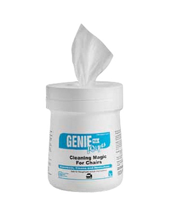 GERMIPHENE  Cleaners & Disinfectants - Genie Plus Chair Cleaner, 7" x 6", 160 Count - [DefendUse.com] - GE-W - Germiphene