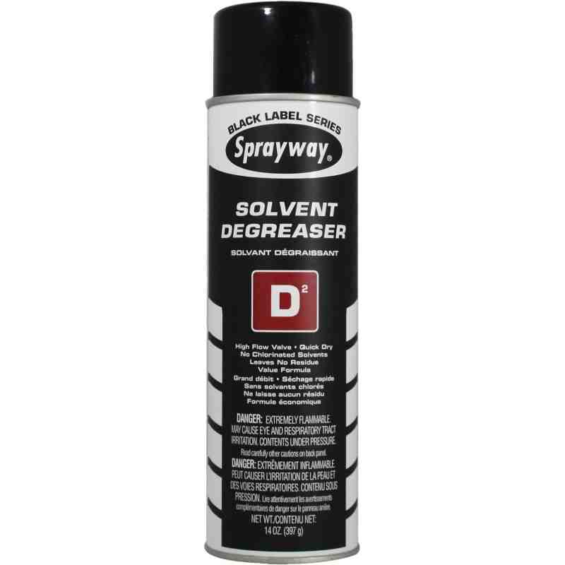 SPRAYWAY SW285 D2 Solvent Degreaser, Aerosol Can Format: 14 fl. oz. - [DefendUse.com] - SW285 - Sprayway