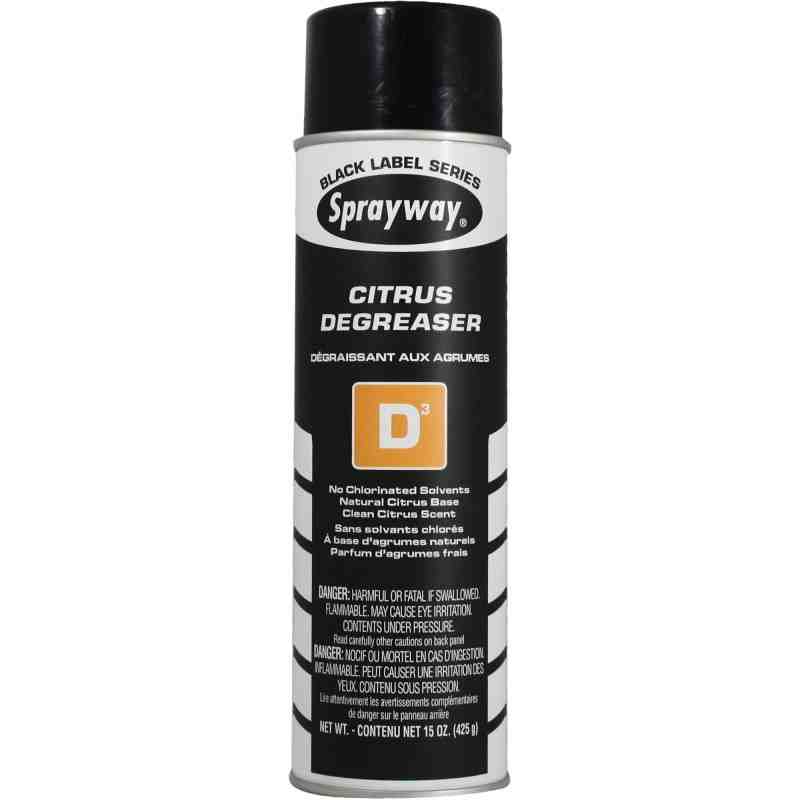 SPRAYWAY SW286 D3 Citrus Degreaser, 15 fl. oz. Container Type: Aerosol Can - [DefendUse.com] - SW286 - Sprayway