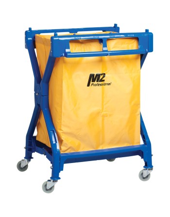 M2 PROFESSIONAL CA-M1800 X-Style Laundry Cart - [DefendUse.com] - CA-M1800 - Linen Carts