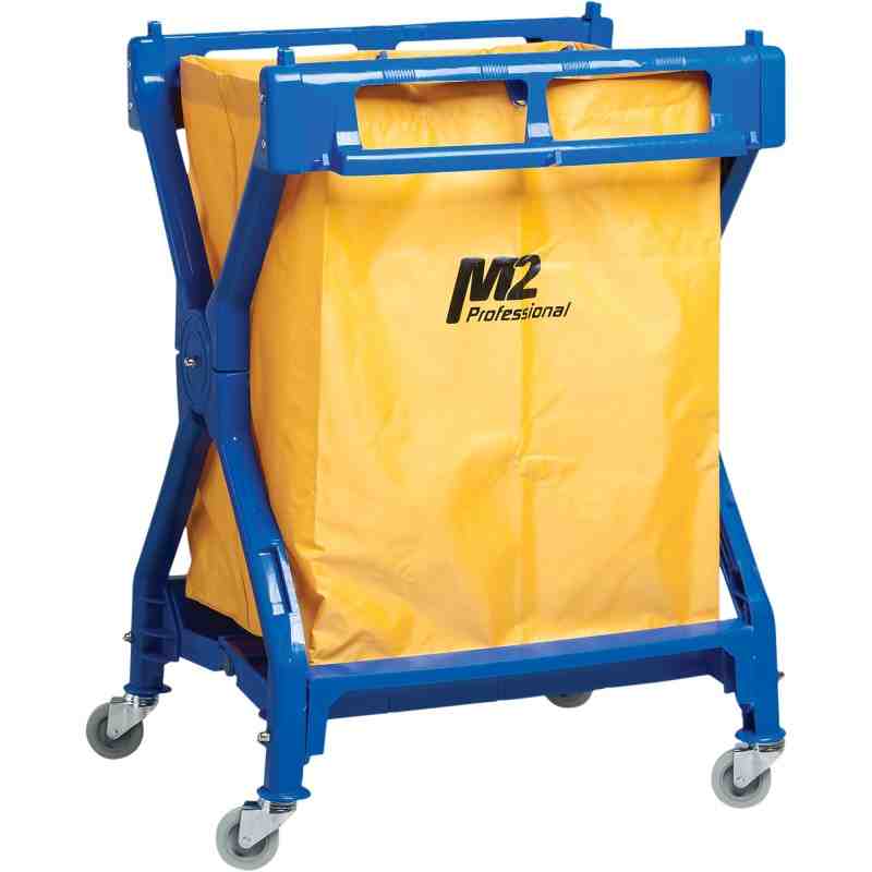 M2 PROFESSIONAL CA-M1800 X-Style Laundry Cart - [DefendUse.com] - CA-M1800 - Linen Carts