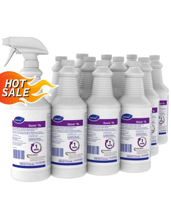 DIVERSEY 4277293 Oxivir TB, Ready To Use, One-Step Disinfectant Spray, Sold By Case: 12 x 946ml - [DefendUse.com] - 4277293 - Ox