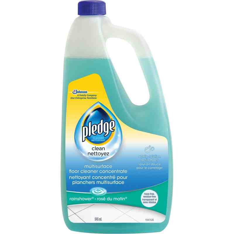 Pledge® 10062300712547 Multi-Surface Floor Cleaner Concentrate Bottle, Rainshower, 946 ml - [DefendUse.com] - 10062300712547 - P